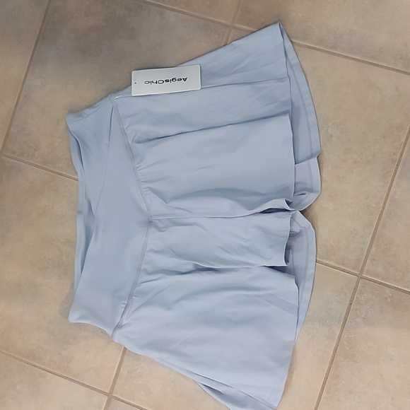 Womens Crossover Athletic Tennis Skort with Pockets: Butterfly High Waisted - Picture 1 of 9